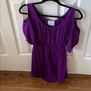 Coveted Clothing shoulder cut out top Size Medium